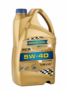RAVENOL USVO RCS 5W-40 Racing Engine Oil - 5 Litres