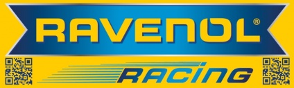 RAVENOL Racing Car Sticker 30cm yellow