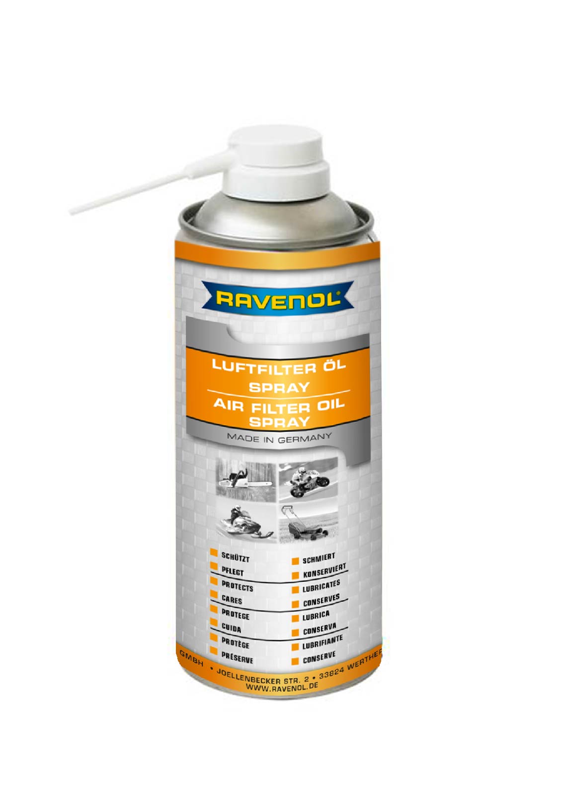 RAVENOL Air Filter Oil Spray - 400ml