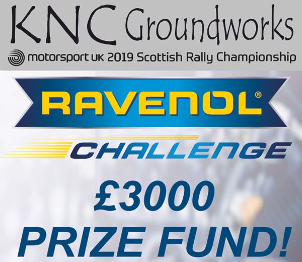 RAVENOL are lubricants partner to the Scottish Rally Championship for 2019
