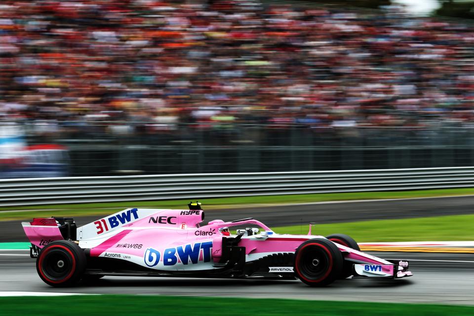 The Pink Panthers were flying again in Monza