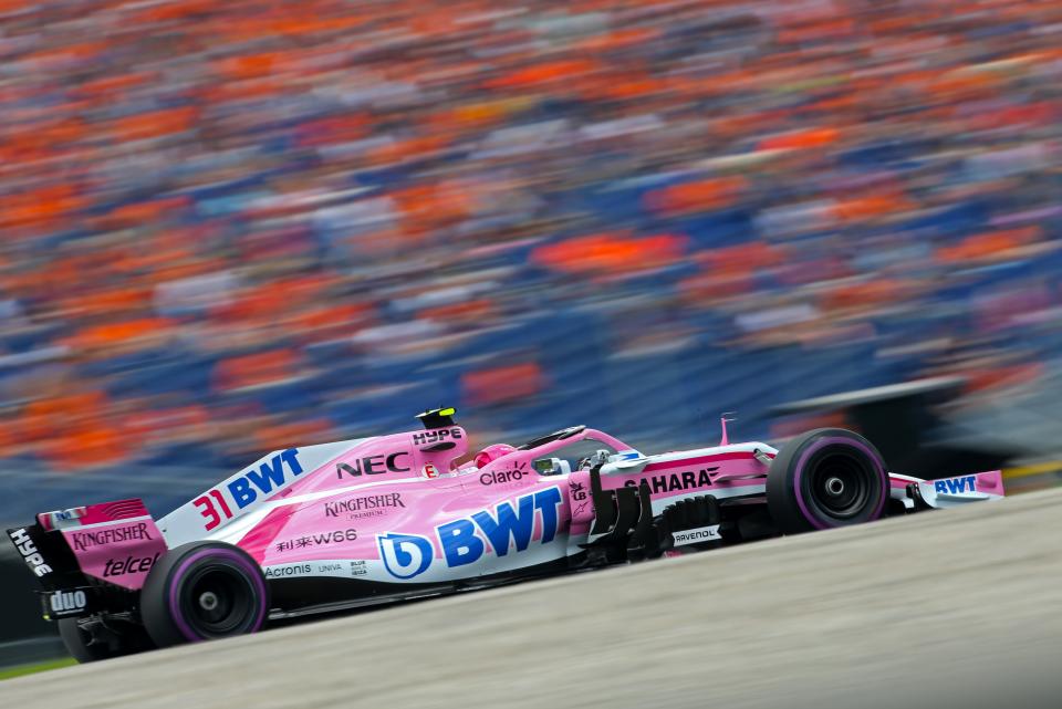 Force india's 200th Formula One race at the Red Bull Ring in Austria