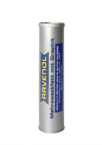 RAVENOL Multi-Purpose Grease with Graphite - 400g Cartridge