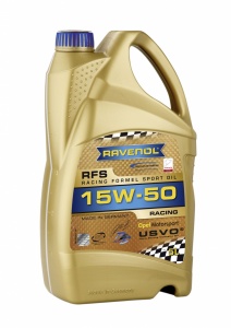 RAVENOL USVO RFS 15W-50 Racing Engine Oil - 5 Litres