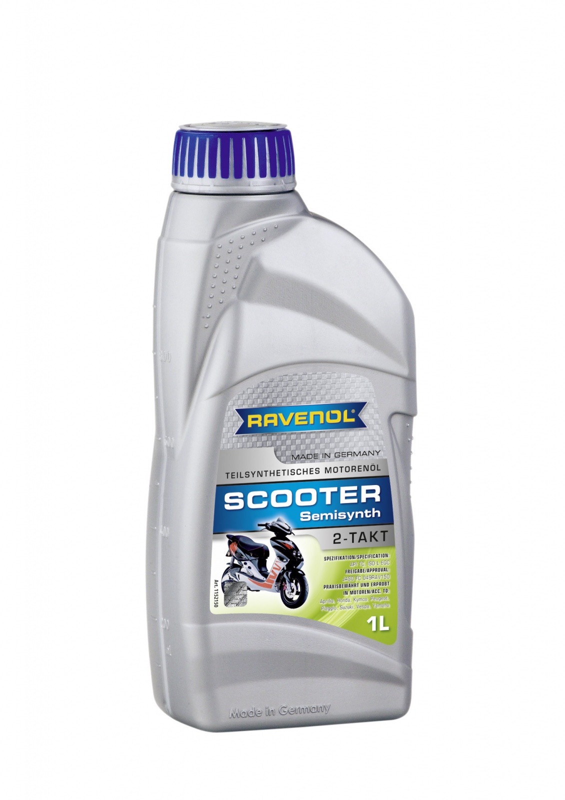 Ravenol UK - RAVENOL SCOOTER 2T Semi Synth. Engine Oil