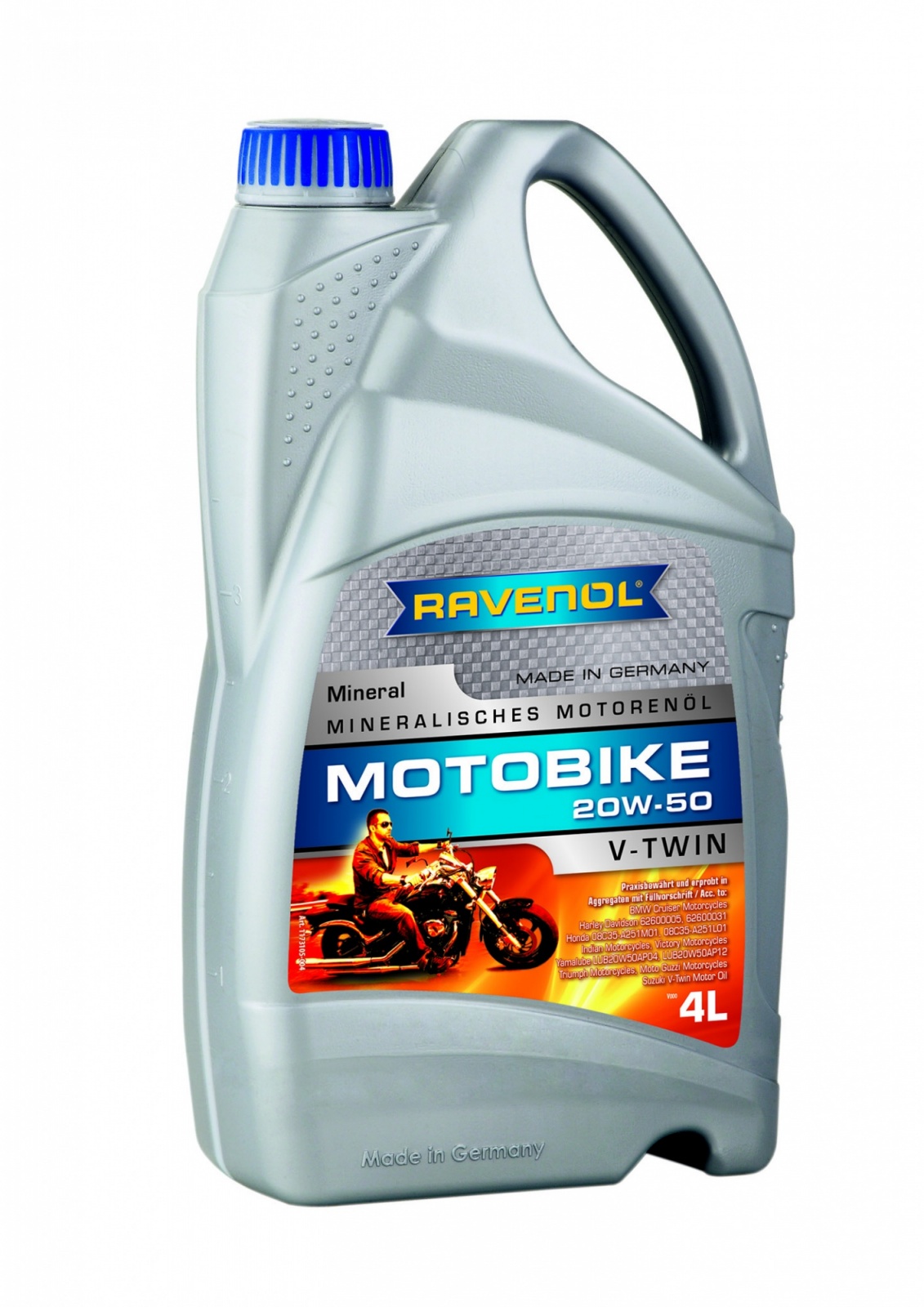 Ravenol UK - RAVENOL Motobike V-Twin 20W-50 Mineral Engine Oil Ravenol UK - RAVENOL Motobike V-Twin 20W-50 Mineral Engine Oil