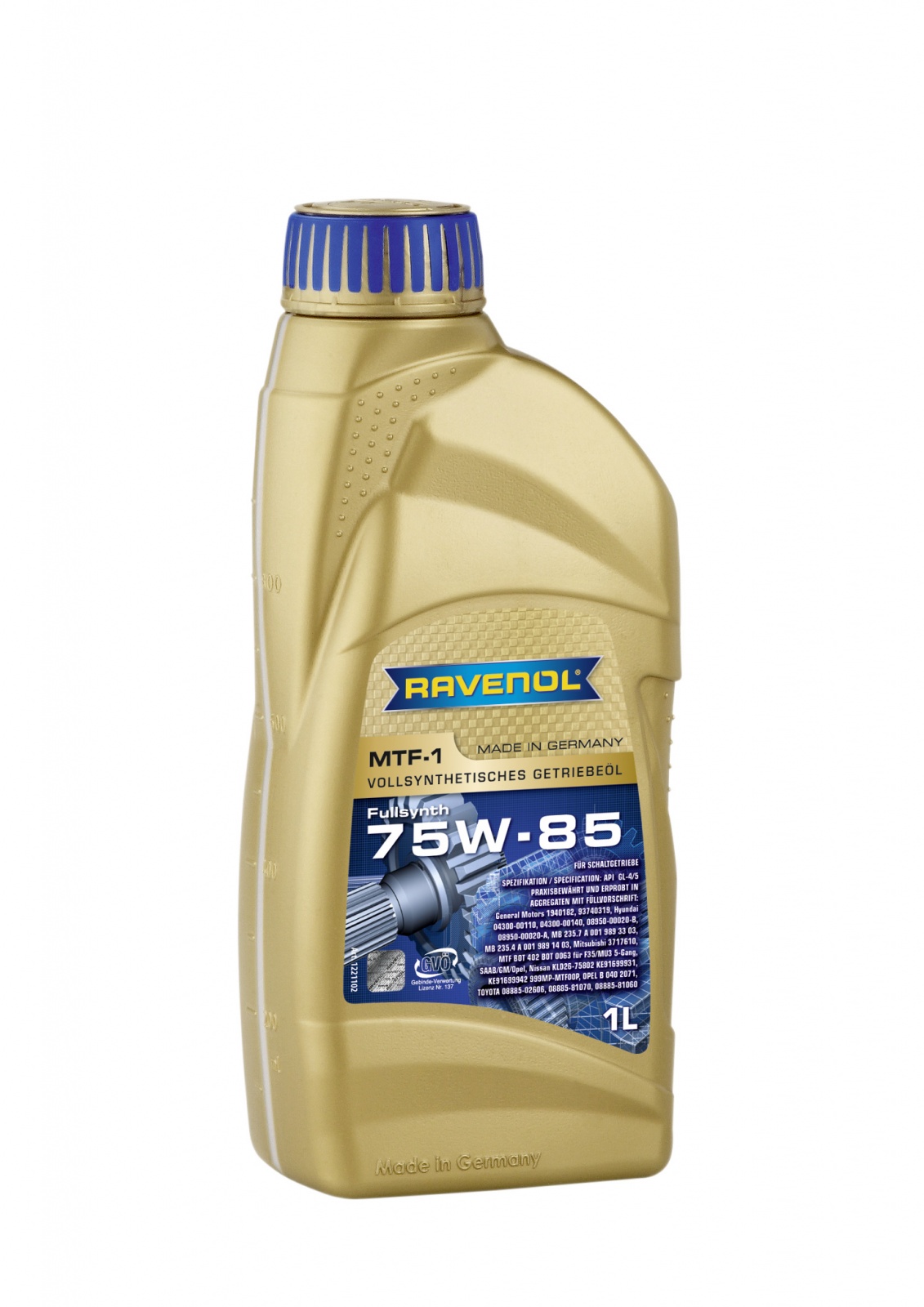 Ravenol UK - RAVENOL MTF-1 75W-85 Transmission Fluid