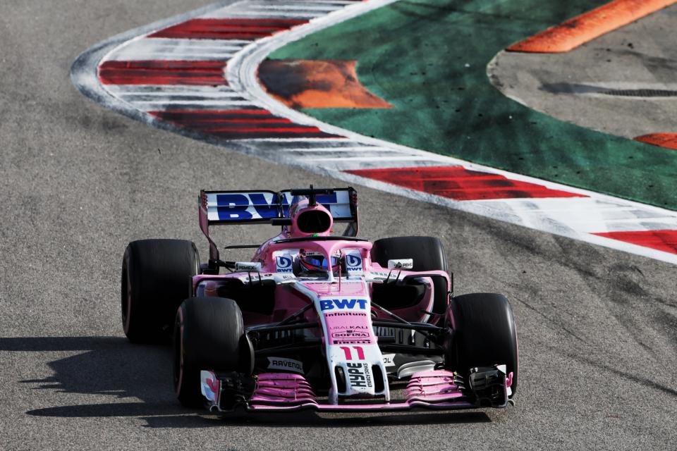 Force India got another double points finish in Russia